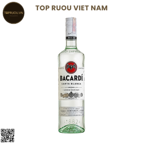 Rum Bacardi White - 700ml - 40% - Cuba