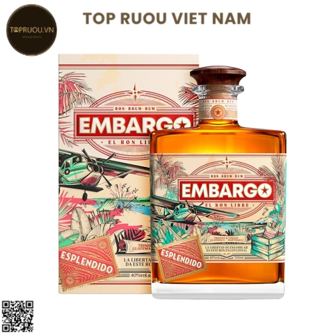 Rum Embarcadero Añejo Esplendido - 700ml - 38% - Caribe