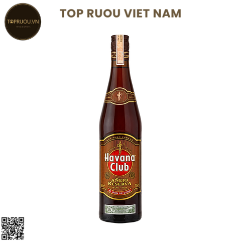 Rum Havana Club Anejo Reserva - 700ml - 40% - Cuba