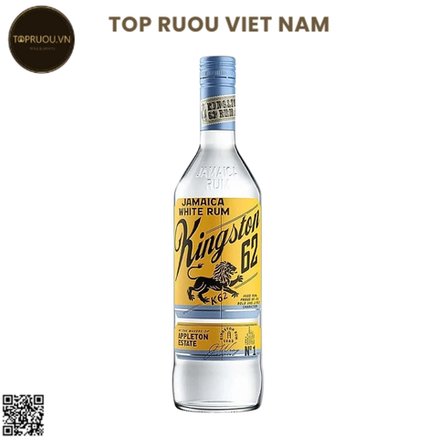 Rum Kingston 62 White - 700ml - 40% - Jamaica
