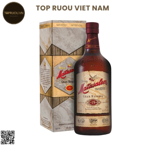 Rum Matusalem Gran Reserva 15 - 700ml - 40% - Dominica