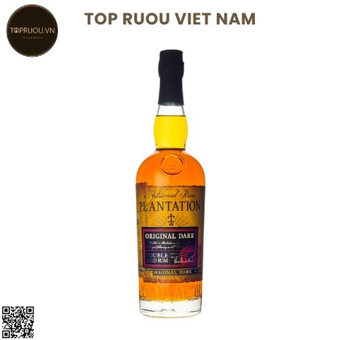 Rum Plantation Original Dark Artisanal - 700ml - 40% - Jamaica và Barbados