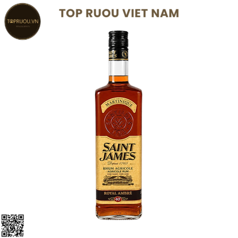 Rum Saint James Royal Ambre - 700ml - 40% - Mỹ
