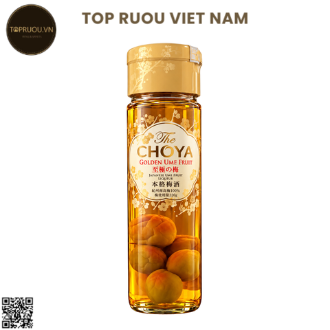 Rượu Mơ Choya Golden Ume Fruit - 720ml - 15% - Nhật Bản