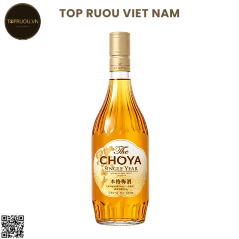 Rượu Mơ Choya Single Year - 700ml - 15% - Nhật Bản