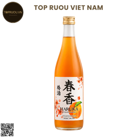 Rượu Mơ Haruka 720ml - 18% - Nhật Bản