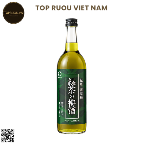 Rượu Mơ Umeshu Nakano Green Tea (Trà Xanh) - 12% - Nhật Bản