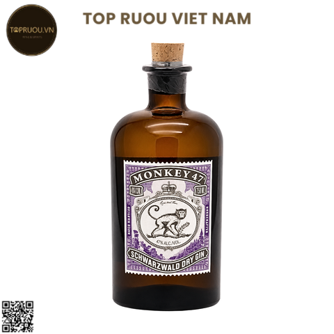 Gin Monkey 47 Schwarzwald Dry 500ml - 47% - Đức