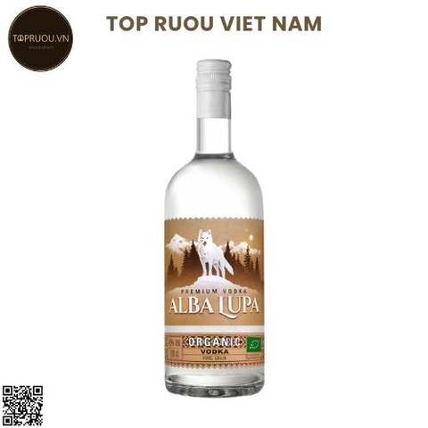 Vodka Alba Lupa Organic - 1000ml - 40% - Tây Ban Nha