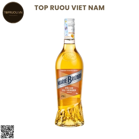 Liqueurs Marie Brizard Pèche Du Verger (Đào) - 1000ml - 15% - Pháp