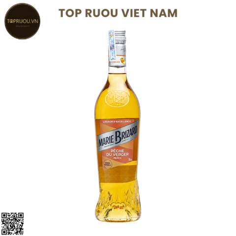Liqueurs Marie Brizard Pèche Du Verger (Đào) - 700ml - 15% - Pháp