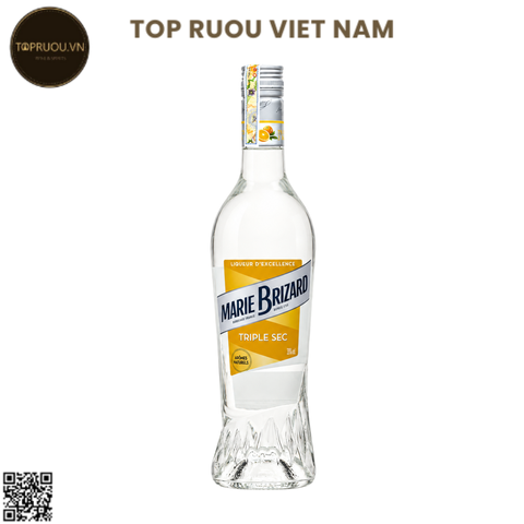 Liqueurs Marie Brizard Triple Sec (Cam) - 700ml - 39% - Pháp