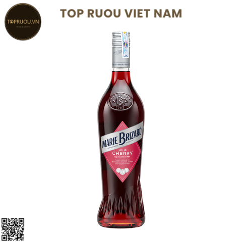 Liqueurs Marie Brizard Jolie Cherry/Sherry Brandy (Anh đào) - 700ml - 15% - Pháp