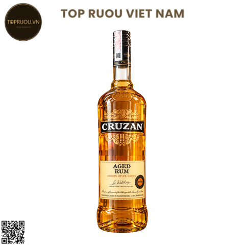 Rum Cruzan Aged Dark Rum - 700ml - 40% - Mỹ