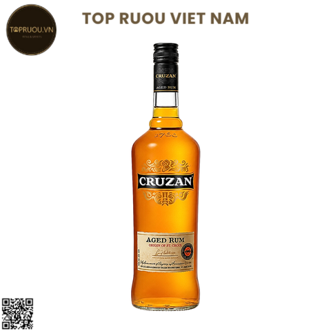 Rum Cruzan Aged Dark Rum - 700ml - 40% - Mỹ