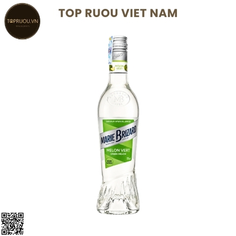 Liqueurs Marie Brizard Green Melon / Melon Vert (Dưa gang) - 700ml - 17% - Pháp