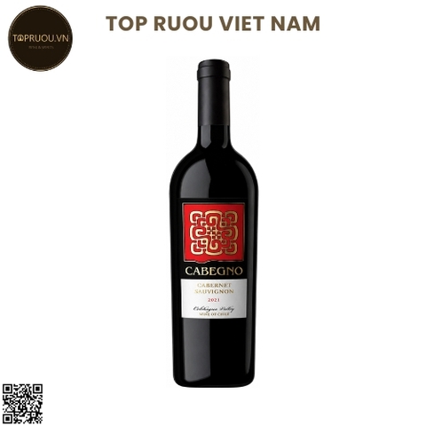 Vang Đỏ Cabegno - Chile - Cabernet Sauvignon - 13,5% - 750ml