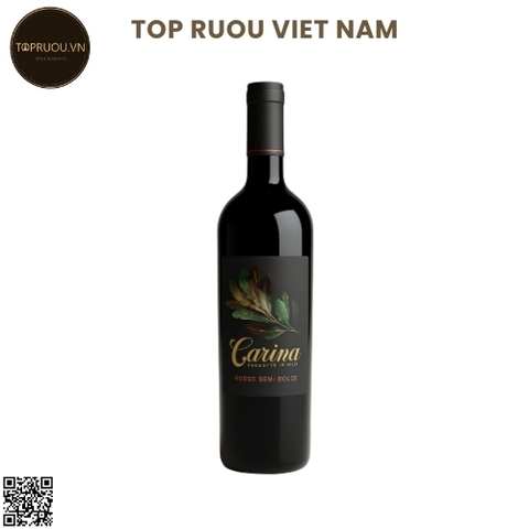 Vang Đỏ Carina Semidolce Sweet 750ml - 10,5% - Italy