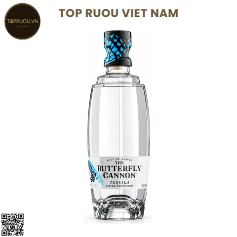 Tequila Butterfly Cannon Silver Cristalino - 500ml - 40% - Mexico