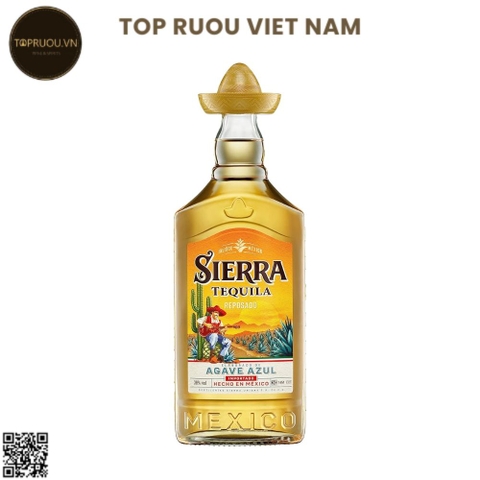 Tequila Sierra Reposado 700ml - 40% - Mexico