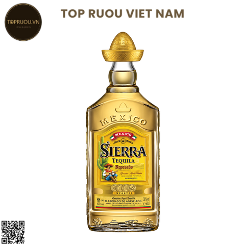 Tequila Sierra Reposado 700ml - 40% - Mexico