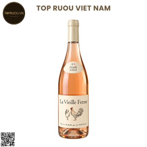 Rượu Vang Hồng La Vieille Ferme - Pháp - Blend - 12,5% - 750ml