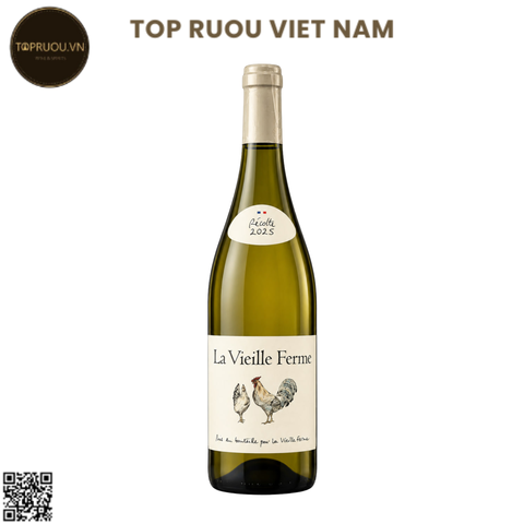 Rượu Vang Trắng La Vieille Ferme - Pháp - Blend - 12% - 750ml