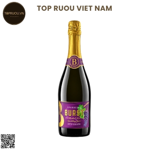 Nước Ép Trái Cây Burst (Nho Đỏ) - 750ml - 0% - Việt Nam