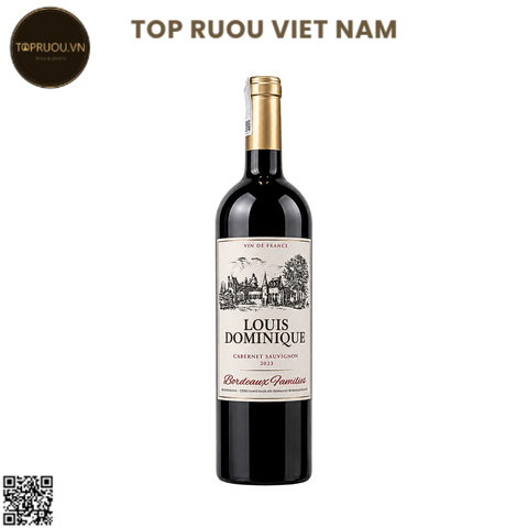 Vang Đỏ Louis Dominique - Pháp - Cabernet Sauvignon - 14% - 750ml