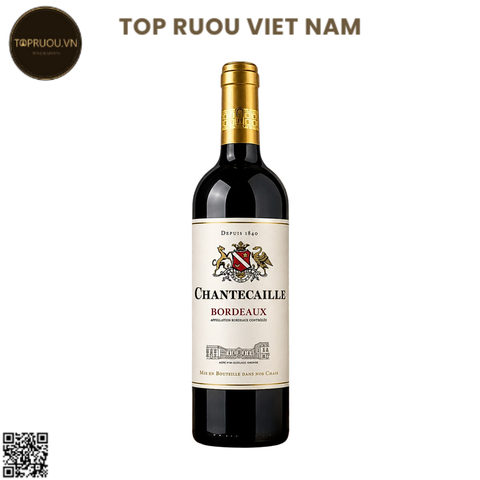 Rượu Vang Đỏ Chantecaille Bordeaux - Pháp - Cabernet Sauvignon, Merlot - 13% - 750ml