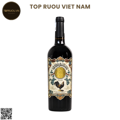 Vang Đỏ Le Coq Gaulouis - Pháp - Shiraz, Merlot - 13,5% - 750ml
