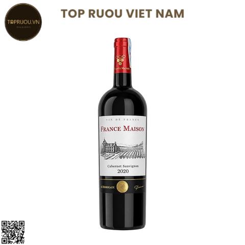 Vang Đỏ France Maison - Pháp - Cabernet Sauvignon - 13,5% - 750ml