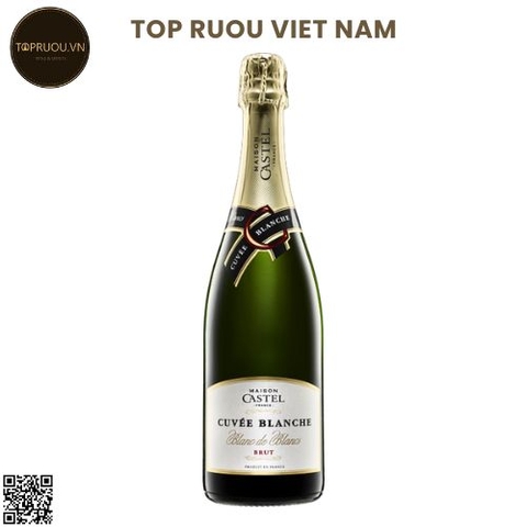 Vang Nổ Maison Castel Cuvee Blanche Brut - Pháp - Chardonnay - 11% - 750ml