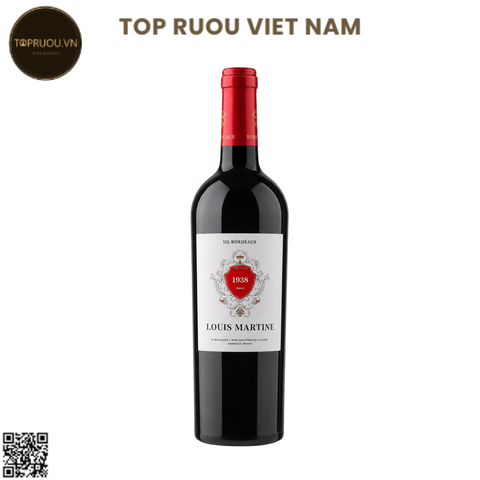 Vang Đỏ Louis Martin Bordeaux - 750ml -13.5% - Pháp