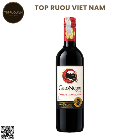 Rượu Vang Đỏ Gato Negro - Chile - Cabernet Sauvignon - 13% - 750ml