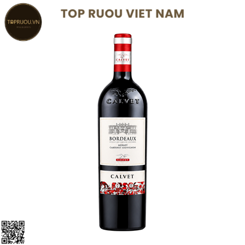 Rượu Vang Đỏ Calvet Conversation Bordeaux - Pháp - Merlot, Cabernet Sauvignon - 12.5% - 750ml