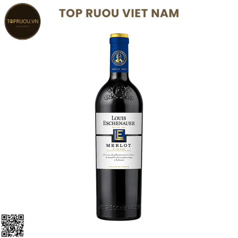 Rượu Vang Đỏ Louis Eschenauer - Pháp - Merlot - 13.5% - 750ml