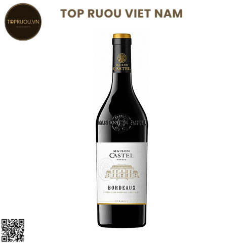 Vang Đỏ Maison Castel Merlot Bordeaux - Pháp - Merlot - 13,5% - 750ml