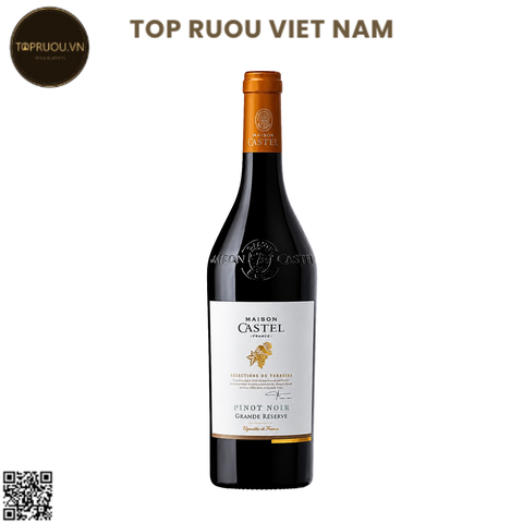 Vang đỏ Maison Castel Grande Reserve IGP d'Oc - Pháp - Pinot Noir - 13% - 750ml