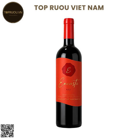 Vang Đỏ Encaste (Tem Đỏ) - Úc - Blended - 13,5% - 750ml