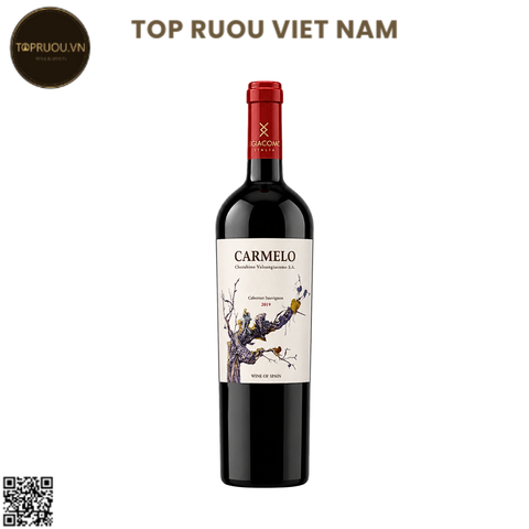 Vang Đỏ Carmelo - Tây Ban Nha - Cabernet Sauvignon - 13,5% - 750ml