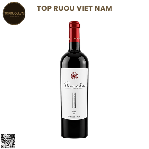 Rượu Vang Đỏ Pamela - Tây Ban Nha - Cabernet Sauvignon - 13,5% - 750ml
