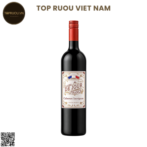 Rượu Vang Đỏ Claire De Jour - Pháp -  Cabernet Sauvignon - 12,5% - 750ml