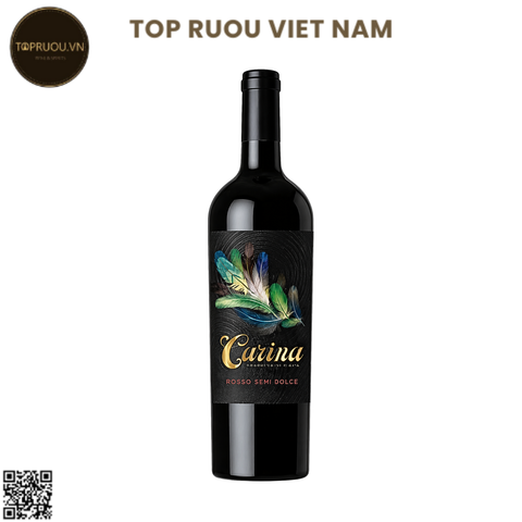 Vang Đỏ Carina Semidolce Sweet 750ml - 10,5% - Italy