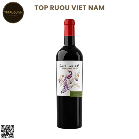 Vang Đỏ San Carlot - Cabernet Sauvignon 750ml - 13.5% - Tây Ban Nha