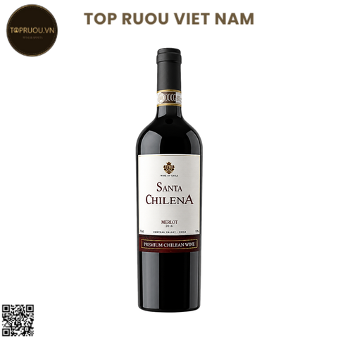 Rượu Vang Đỏ Santa Chilena - Merlot - 750ml - 13% - Chile