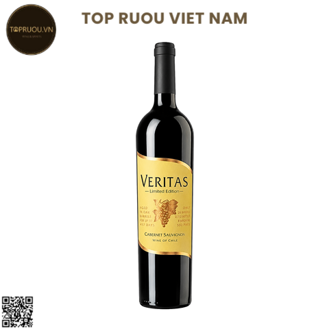 Rượu Vang Đỏ Veritas Limited Edition - Cabernet Sauvignon - 750ml - 13.5% - Chile