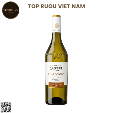 Vang Trắng Maison Castel Chardonnay Bordeaux - Pháp - Chardonnay - 12.5% - 750ml