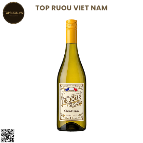 Vang Trắng Claire De Jour  - Pháp - Chardonnay - 12% -750ml