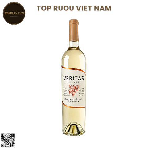 Vang Trắng Veritas Estate Sauvignon Blanc 750ml - 13% - Chile